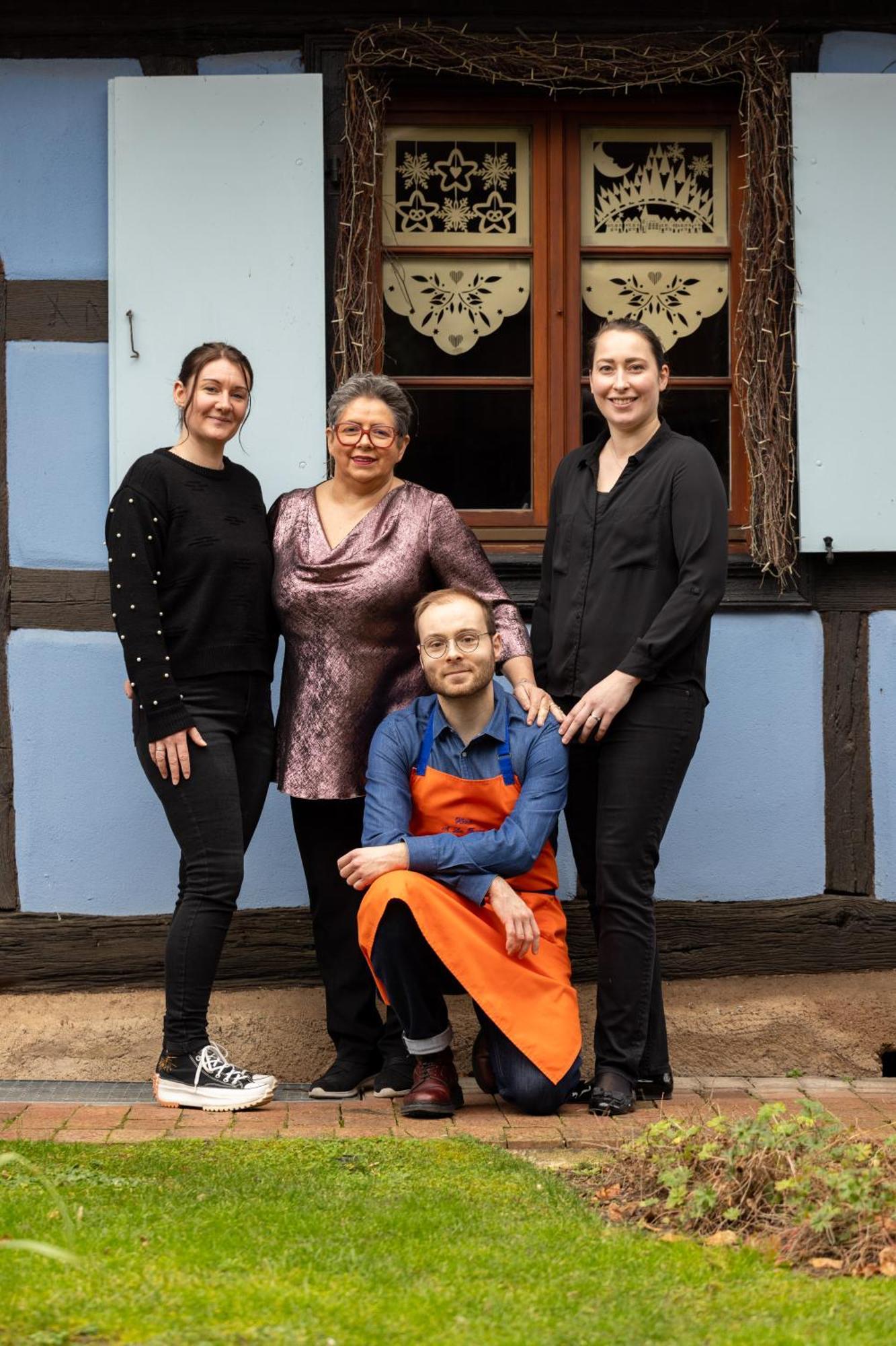 Hotel A La Ferme Osthouse Bagian luar foto