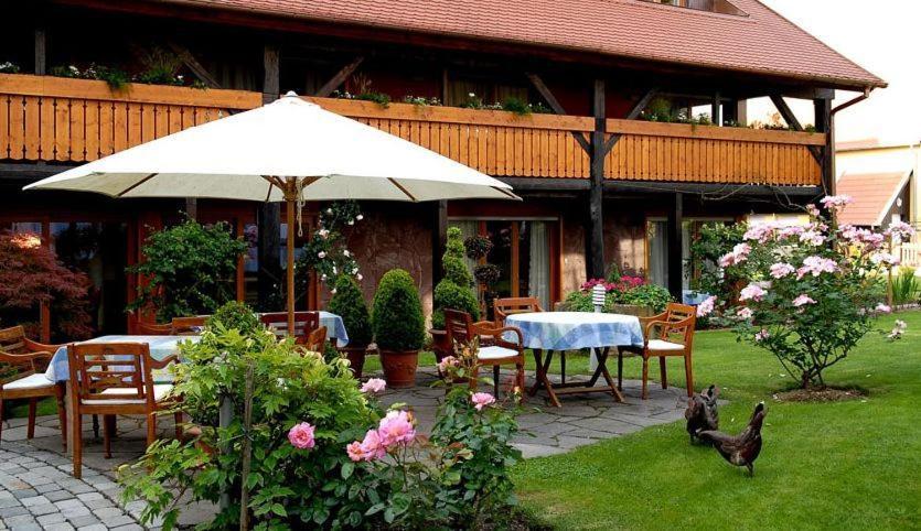 Hotel A La Ferme Osthouse Bagian luar foto